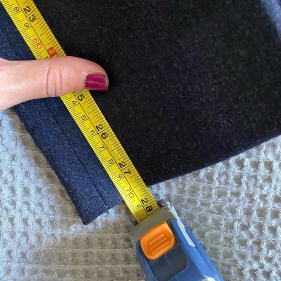 Burberrys Women’s Wool Trouser Dress Pants Charcoal Size 4 Vintage Straight Leg - Picture 8 of 8